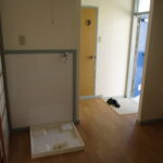 室内洗濯機置き場